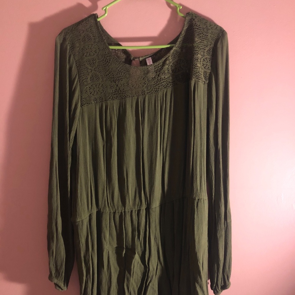 Army Green Jumpsuit